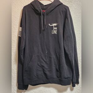 Land Of The Free Because Of The Brave District Hoodie XXL